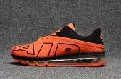 chaussures jogging course nike air max plus flair orange noir